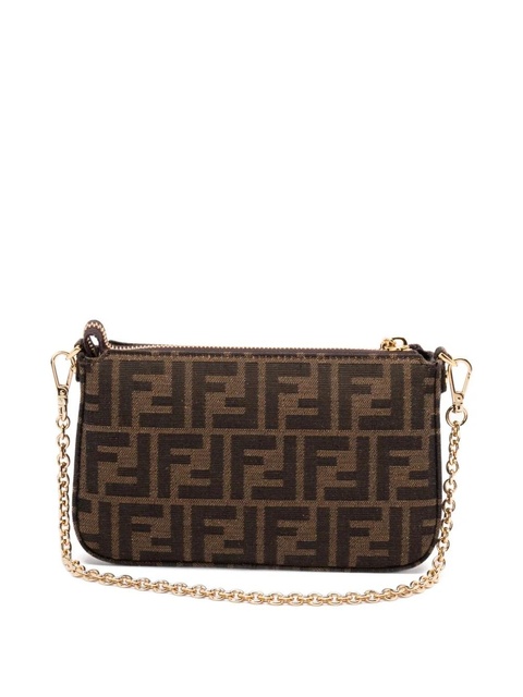 FENDI Baguette Pouch mini clutch bag - Brown - zdjęcie produktu nr 2