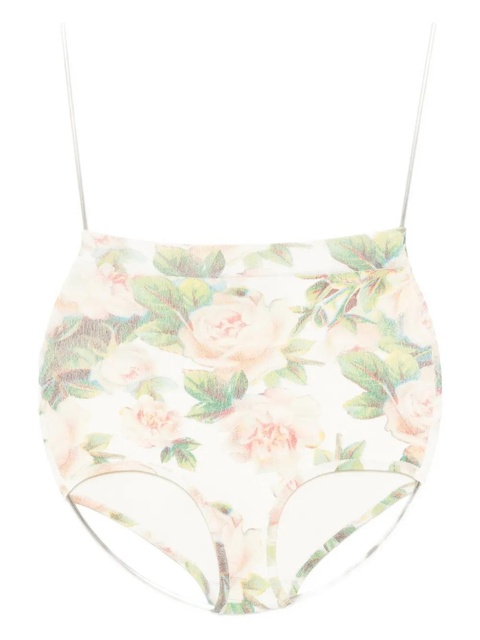 Simone Rocha floral-print brief - Multicolour - zdjęcie produktu nr 1
