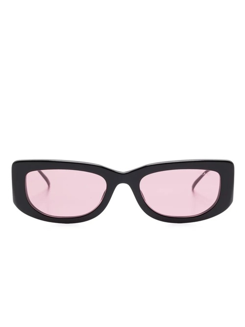 Prada Eyewear rectangle-frame sunglasses - Black - zdjęcie produktu nr 1
