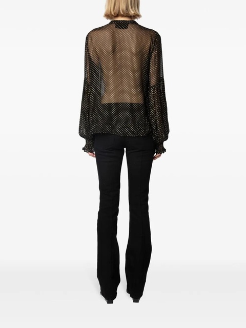 Zadig&Voltaire Tandy blouse - Black - zdjęcie produktu nr 2