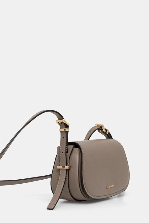 MICHAEL Michael Kors torebka skórzana kolor beżowy 32S5GL0C1L - zdjęcie produktu nr 2