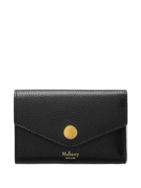 Mulberry folded leather wallet - Black - zdjęcie produktu nr 1