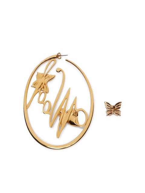 Blumarine butterfly-detailed earrings - Gold - zdjęcie produktu nr 2