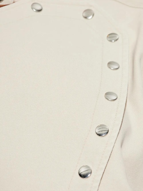 ISABEL MARANT Timea buttoned-belted jacket - Neutrals - zdjęcie produktu nr 2