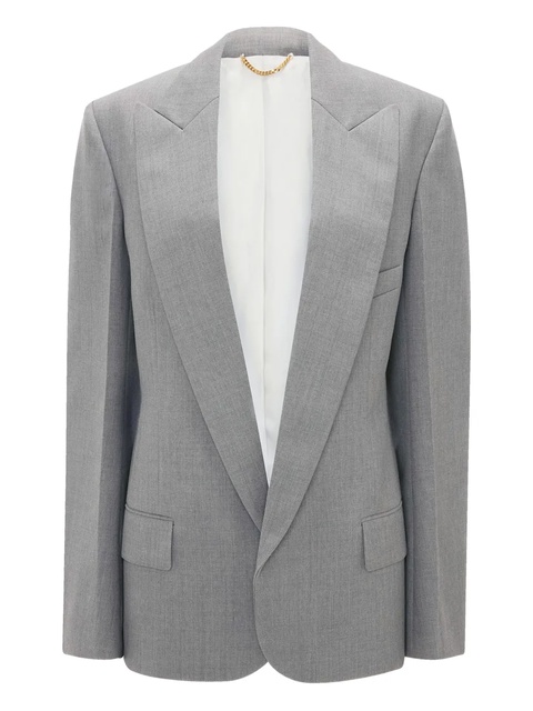 Victoria Beckham sculptural-sleeve jacket - Grey - zdjęcie produktu nr 1
