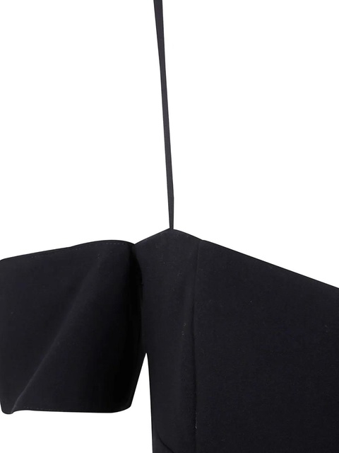 PINKO off-shoulder slit dress - Black - zdjęcie produktu nr 2