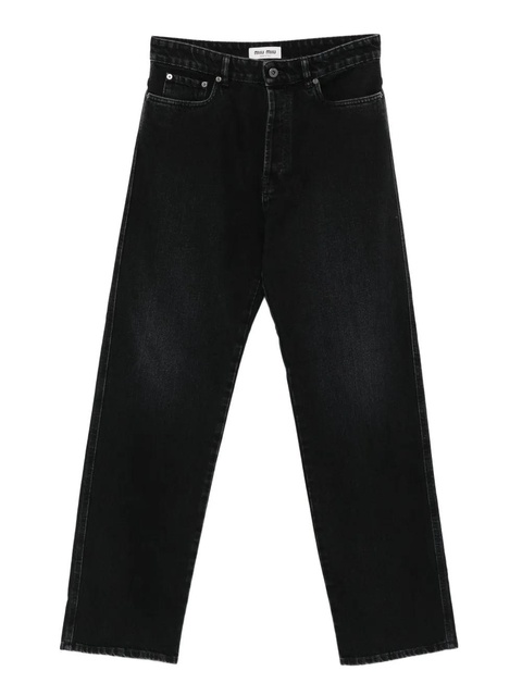Miu Miu five-pocket jeans - Black - zdjęcie produktu nr 1