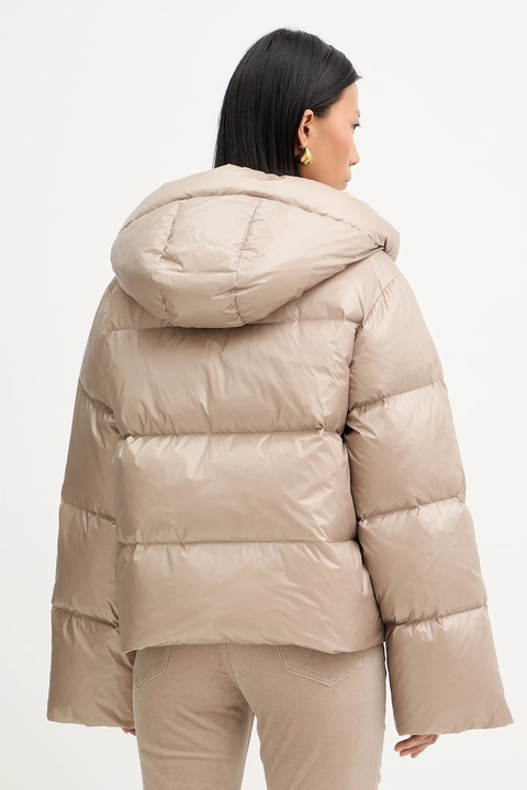 Marc O'Polo kurtka puchowa kolor beżowy zimowa 510099870185 - zdjęcie produktu nr 2