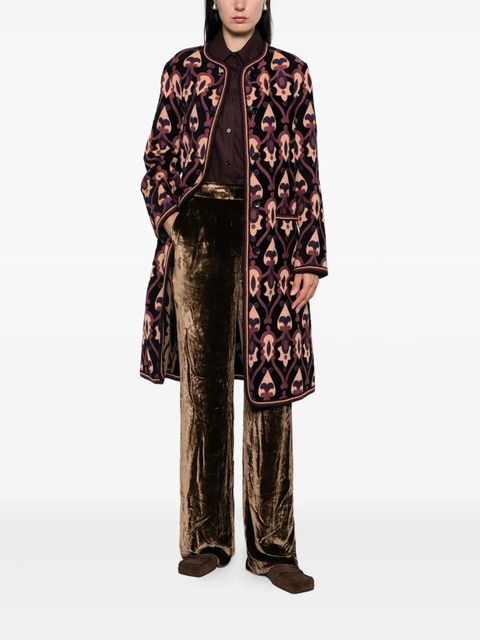 ETRO velvet trousers - Brown - zdjęcie produktu nr 2