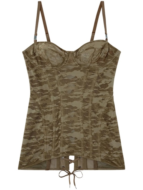 Diesel x Savage x Fenty camo corset - Brown - zdjęcie produktu nr 1