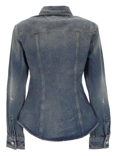 MISBHV patchwork denim shirt - Blue - zdjęcie produktu nr 1