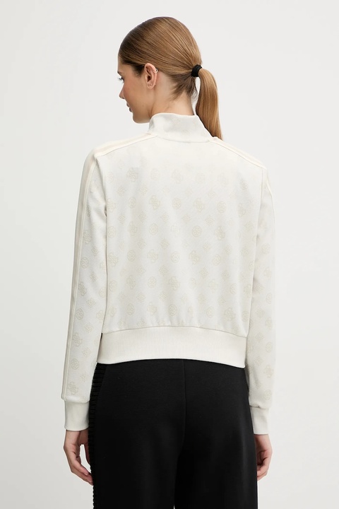 Guess bluza PEONY damska kolor beżowy wzorzysta V5YQ07 K0282 - zdjęcie produktu nr 2