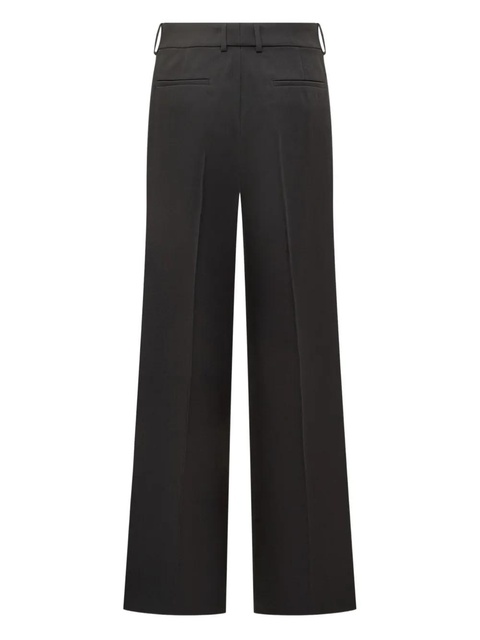 Off-White pleated wool trousers - Black - zdjęcie produktu nr 1