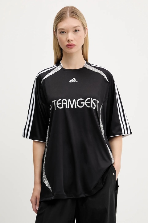 adidas Originals t-shirt Oversized Jersey damski kolor czarny KE9792 - zdjęcie produktu nr 1