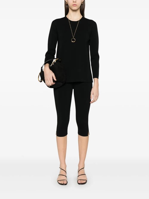 TOTEME knit sweater - Black - zdjęcie produktu nr 2