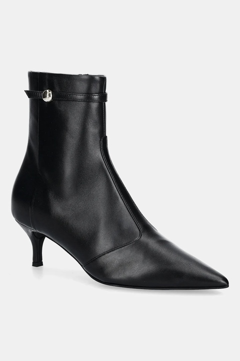 Furla botki skórzane Sfera Ankle Boot damskie kolor czarny na szpilce YJ64SFE X30000 O6000 - zdjęcie produktu nr 1