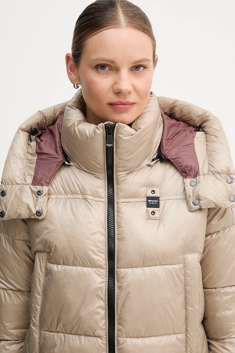 Blauer kurtka GLORIA kolor bordowy zimowa BLDC02170 - zdjęcie produktu nr 2