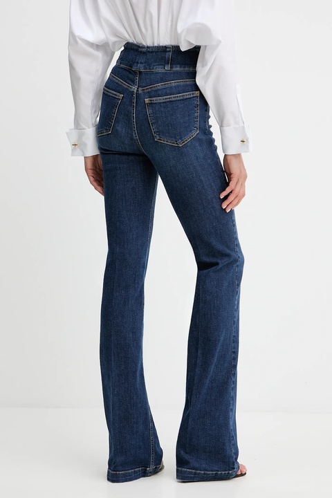 Elisabetta Franchi jeansy damskie high waist PJ03D56E2 - zdjęcie produktu nr 2