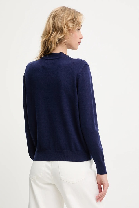 Answear.LAB sweter z kaszmirem damski kolor brązowy z półgolfem - zdjęcie produktu nr 1