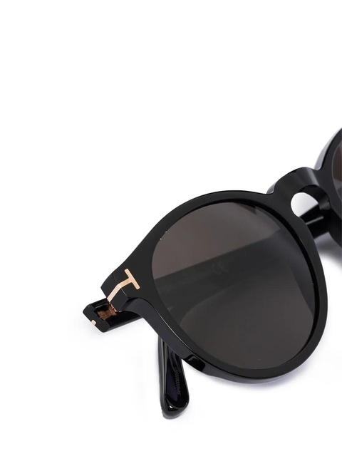 TOM FORD Eyewear round frame sunglasses - Black - zdjęcie produktu nr 2