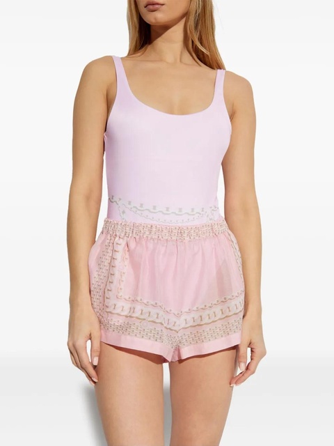 Versace chain print shorts - Pink - zdjęcie produktu nr 2
