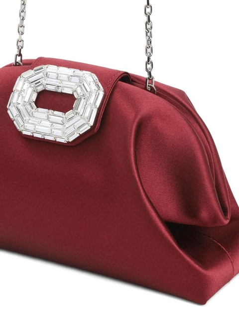 Amina Muaddi Camelia clutch bag - Red - zdjęcie produktu nr 1