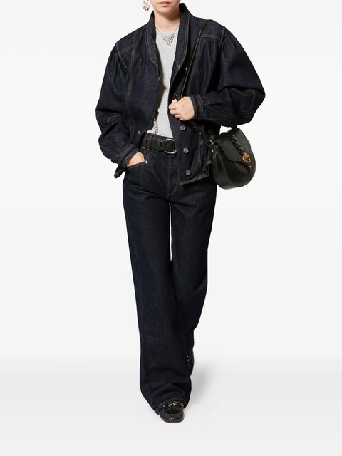 ISABEL MARANT Belvia pocket flared jeans - Blue - zdjęcie produktu nr 1