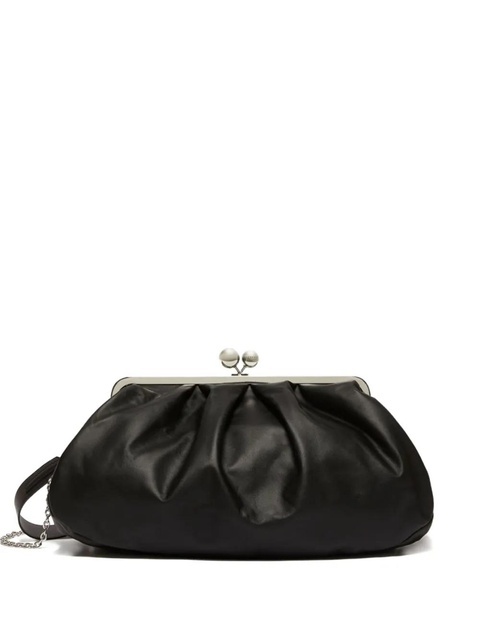 Weekend Max Mara large Pasticcino deconstructed clutch bag - Black - zdjęcie produktu nr 1