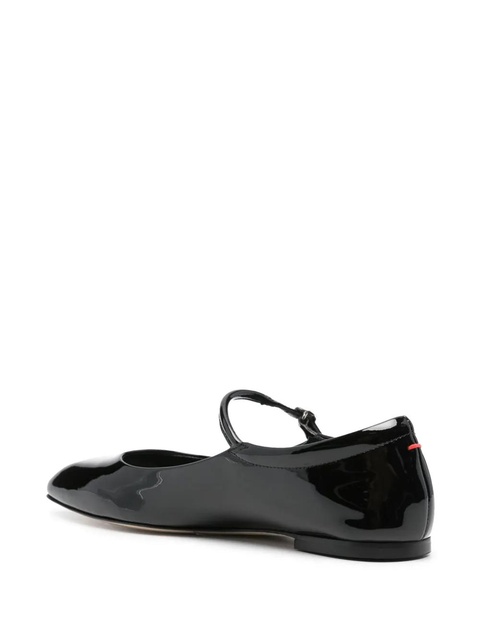 Aeyde Uma leather ballerina shoes - Black - zdjęcie produktu nr 2