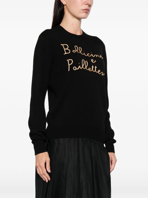 MC2 Saint Barth New Queen embellished sweater - Black - zdjęcie produktu nr 2