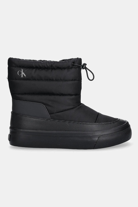 Calvin Klein śniegowce VULC FLATF SNOWBOOT NYLON kolor czarny YW0YW01977 - zdjęcie produktu nr 1