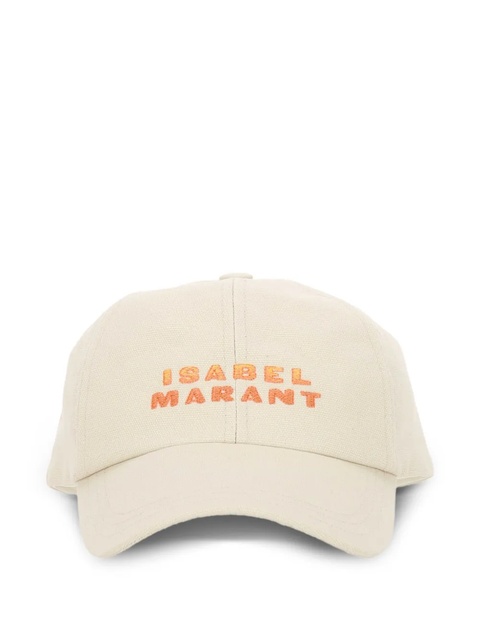 ISABEL MARANT logo-embroidered cap - Neutrals - zdjęcie produktu nr 1