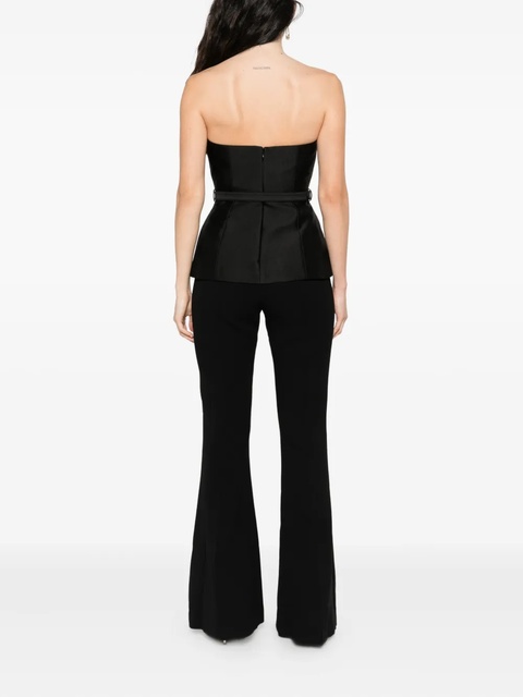 Self-Portrait buckle-embellishment jumpsuit - Black - zdjęcie produktu nr 2