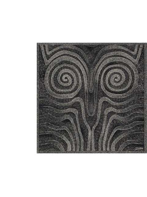 Jean Paul Gaultier spiral printed scarf - Black - zdjęcie produktu nr 2
