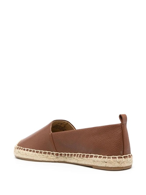 Lauren Ralph Lauren Cameryn leather espadrilles - Brown - zdjęcie produktu nr 1