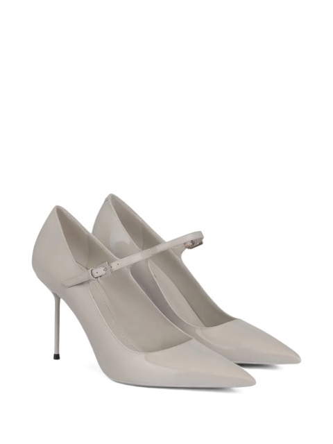 Paris Texas 90mm Lidia pointed-toe pumps - Grey - zdjęcie produktu nr 1