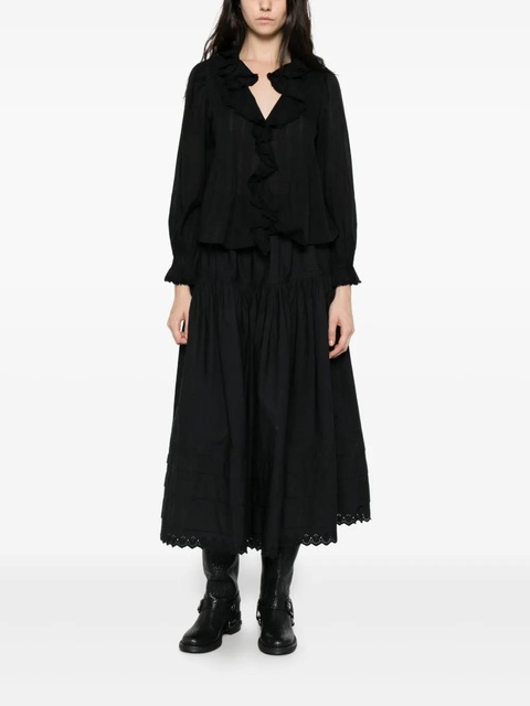 DÔEN Hardy long sleeve blouse - Black - zdjęcie produktu nr 2