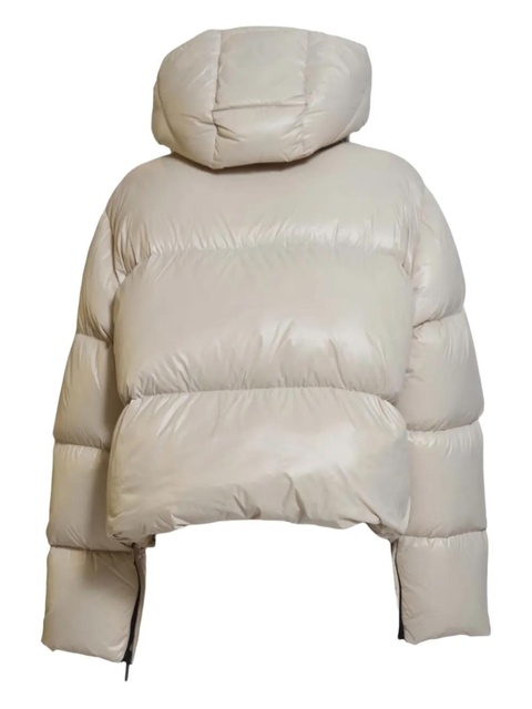 SOLOTRE hooded puffer jacket - Neutrals - zdjęcie produktu nr 1