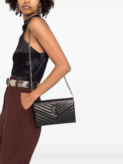 Saint Laurent Cassandre shoulder bag - Black - zdjęcie produktu nr 1