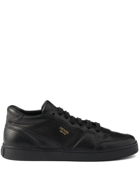 Prada leather sneakers - Black - zdjęcie produktu nr 1