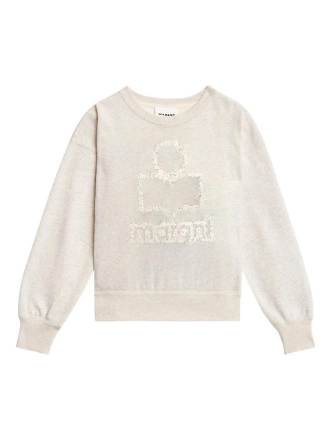 MARANT ÉTOILE Mobyili logo-printed sweatshirt - Neutrals - zdjęcie produktu nr 1