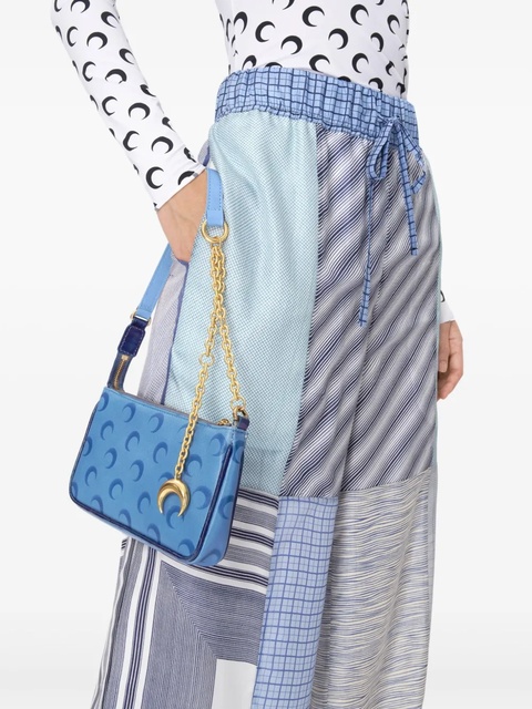 Marine Serre Crescent Moon shoulder bag - Blue - zdjęcie produktu nr 1