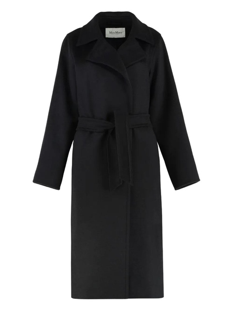 Max Mara Manuela belted coat - Black - zdjęcie produktu nr 1