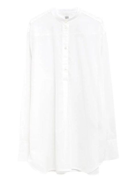 TOTEME long-sleeve button-up shirt - White - zdjęcie produktu nr 1