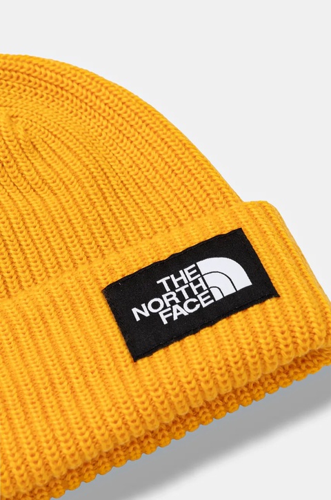 The North Face czapka Salty Lined kolor żółty NF0A8CGZ56P1 - zdjęcie produktu nr 2