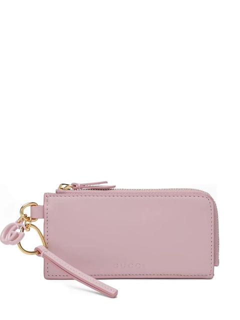 Gucci zip charm card holder - Pink - zdjęcie produktu nr 1