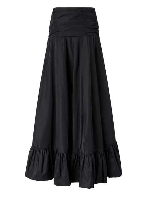 PINKO ruffled asymmetrical skirt - Black - zdjęcie produktu nr 2