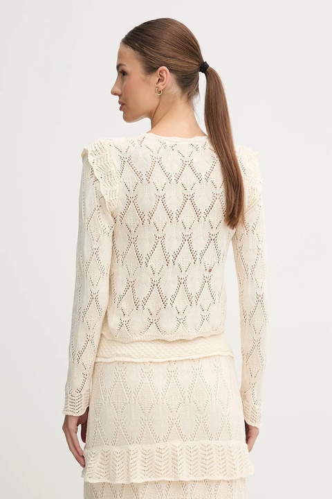 Hoss Intropia sweter damski kolor beżowy lekki 6312162 - zdjęcie produktu nr 2