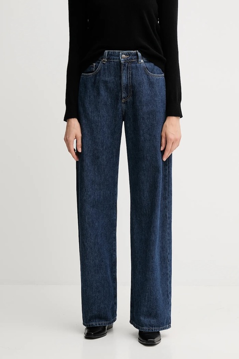 United Colors of Benetton jeansy damskie kolor niebieski 43UNDE02B - zdjęcie produktu nr 1