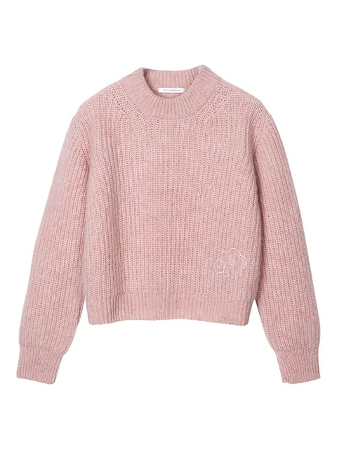 Cecilie Bahnsen Bega fisherman knit pullover - Pink - zdjęcie produktu nr 1